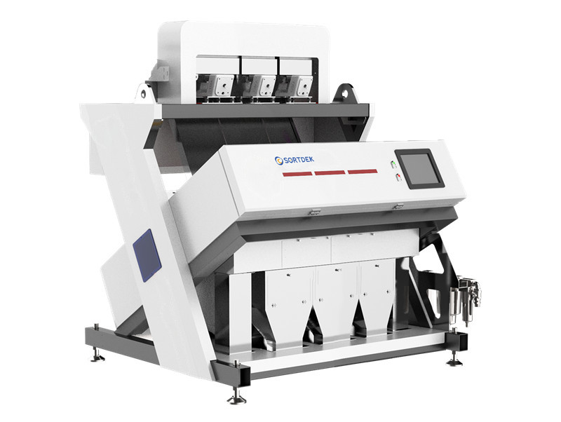 3 Chutes Rice Color Sorting Machine Intelligent Recognition