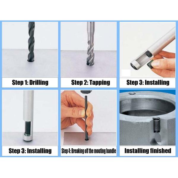 Wholesaler M16*1.5D, M16*2D Screw Coil Insert