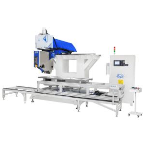 China HWASHI Stainless Steel Sink R Corner Sink Automatic Polishing Machine 1m3/h Gas Consumption on sale