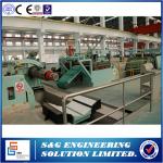 Horizontal Steel Shearing Machine , Common Coil Steel Uncoiling Cut To Length