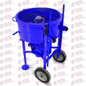 China EN 12390-2  Concrete Testing Machine  120L Pan Type Concrete Mixer on sale