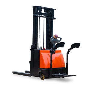 Best Specialized forklifts for cold storage 2ton 3m All-electric pallet electric stacker with forged forks wholesale