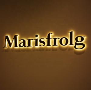 Customized 3d logo signboard store backlit letter sign led outdoor indoor