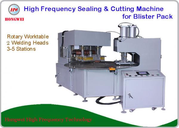 Cheap 380V/50 Hz Double Head Welding Machine For Sealing And Cutting Blister Pack for sale
