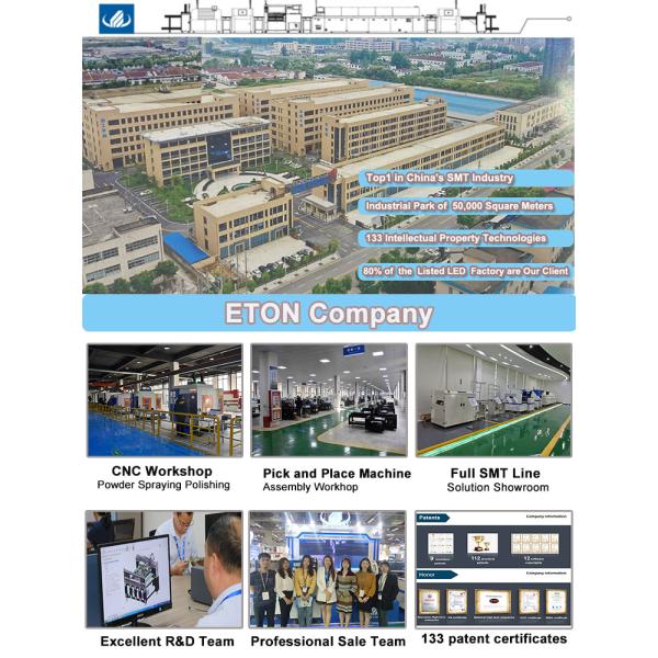 120000CPH Linear Motor LED Bulbs Making Machine SMT PCB Pick And Place Machine