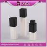 SRS 2015 new style wholesale 15ml 30ml 50ml square acrylic airless pump empty bottle for sale
