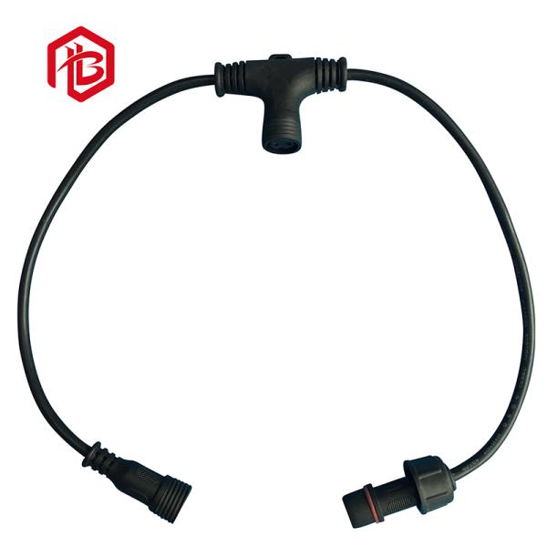 Outdoor M19 2 Pin T Type Waterproof Connector Plug