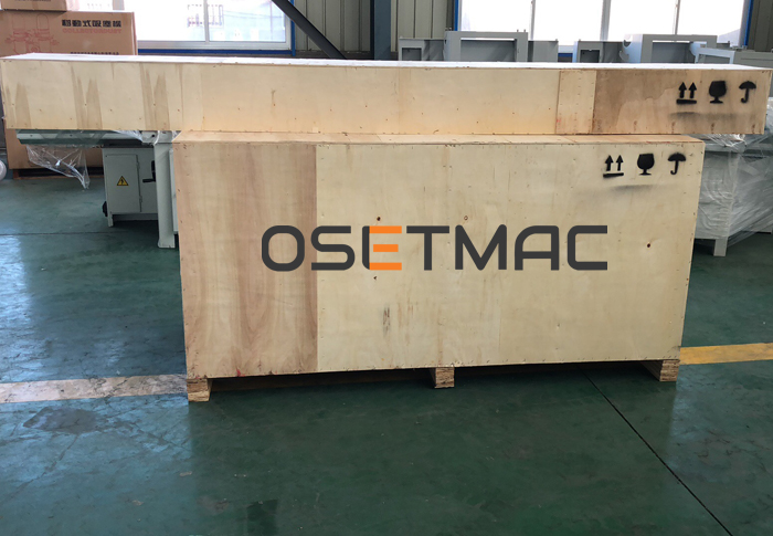 sliding table saw wooden crate package