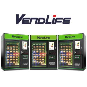 Best 110V Drink Snack Combo Vending Machine ,  Multipayment Microwave Vending Machine wholesale