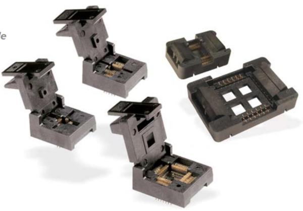 Cheap Testing 15mm X 15mm Process Loranger Test Socket Dynamic Static And Humidity Burn In Options for sale