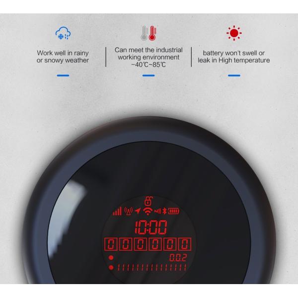 Express Transportation Smart water resistant padlock IoT Bluetooth NFC