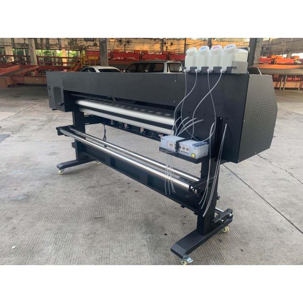 6 Colors Eco Solvent Wide Format Printer fast speed for vinyl banner