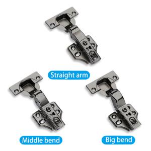 Best Frameless Hydraulic Concealed Hinges Stainless Steel Adjustable wholesale