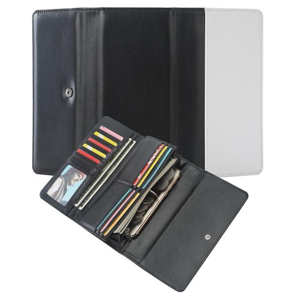 Custom Leather Trifold Wallet Sublimation Blanks