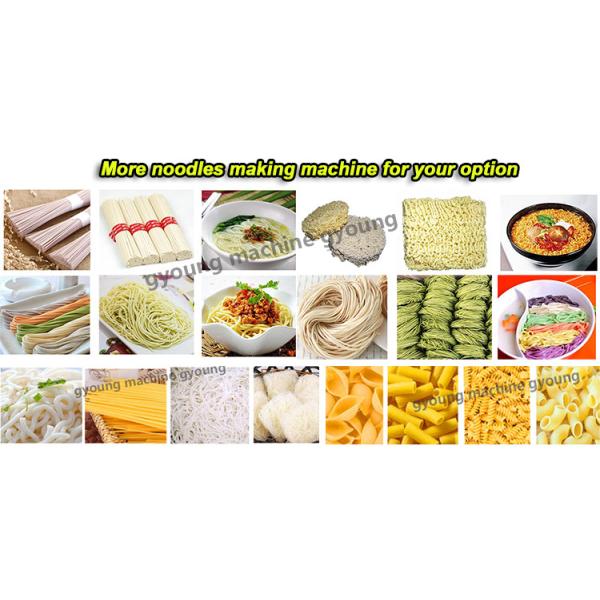 High Efficiency Instant Noodle Making Machine With PLC Control Safety