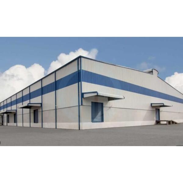 Prefab Steel Structure Building Workshop Warehouse Windproof