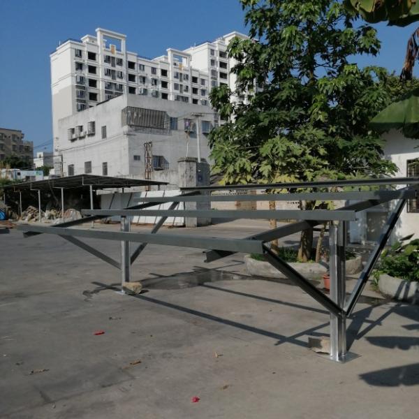 SGS Portrait Orientation 500W Solar Ground Racking System