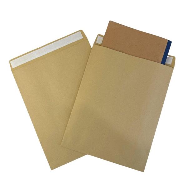 Customized Brown Kraft Paper Envelopes C6 A5 A4 Self Adhesive Envelopes