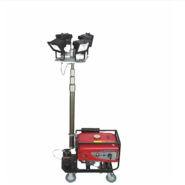 Cheap Programmable Controls Portable Generator Light Tower 5kw LED Tower Light for sale