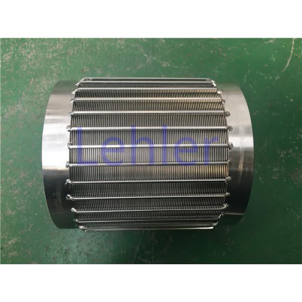 50 Micron Wedge Wire Sieve Filters Stainless Steel 316L Inside To Outside Type