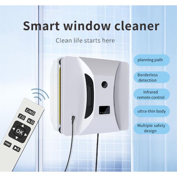 80Watt Automatic Window Cleaner Robot 2.5mins/M2 Mini Slim Robot Vacuum