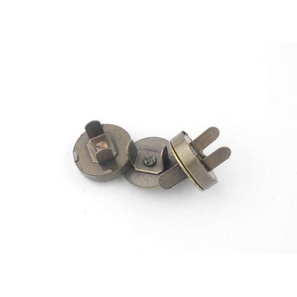 OEM or ODM Bag Magnetic Button Purse snap fasteners Clasp Anti - Brass color