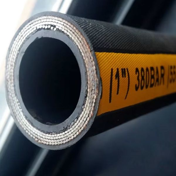 Oil Hydraulic Hose Strong Oil Resistance Abrasion Resistant Reliable Sealing