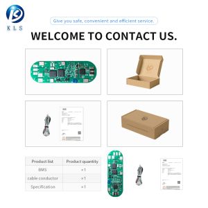 3S-24S Li-ion LiFePO4 BMS Battery Management System 5A-200A Customizable