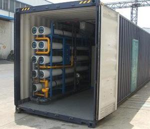 Mobile Containerized Drinking Water Treatment System 1000L/Hour