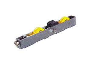 Durable And Safety Sliding Glass Rollers , Iron Shell Aluminium Sliding Door Rollers