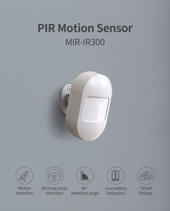 91dbm Smart Life PIR Motion Sensor Wall Mounted Right Angle Dectecting