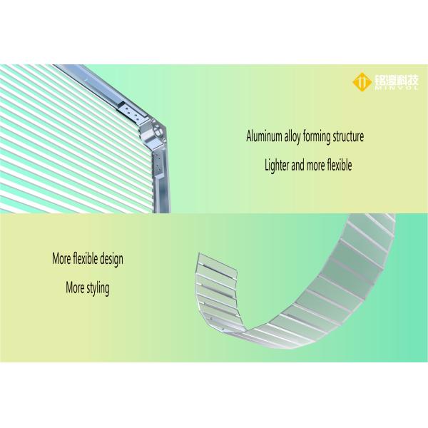 4500CD/Sqm Transparent LED Video Wall Screen Energy Saving