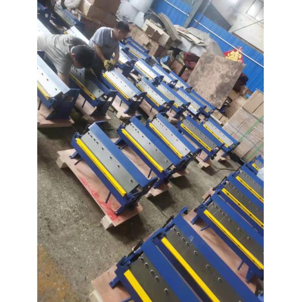 1220mm Hand Shear Cutting Machine Brake Electric Metal Folding Machine