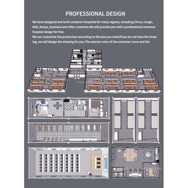 Sandwich Panels Flat Pack Prefab House Mining Site Accommodation Use