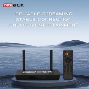Best Digibox Voice Control Smart 2.4Ghz 5.8Ghz Dual Band WiFi 6 64GB TV Box wholesale