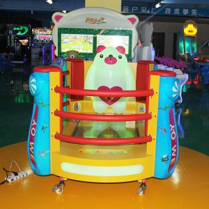 Indoor Amusement Kids Arcade Machine Step On Screen Game