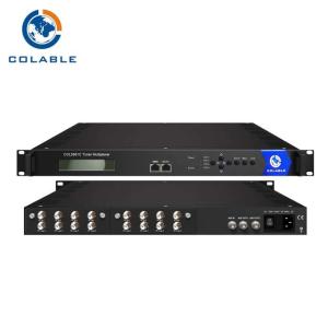 Best 8 Ch Free To Air DVB Decoder , Digital Receiver Decoder Tuner Dvb S2 / T2 / Atsc - T + ASI To IP + ASI wholesale