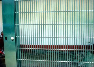 China Powder Coated 358 High Security Fence / 358 Welded Mesh Fence For Sensitive Facilities on sale