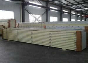 Cold Storage Room Sandwich Panel , Insulation Insulated Panels SGS Certification