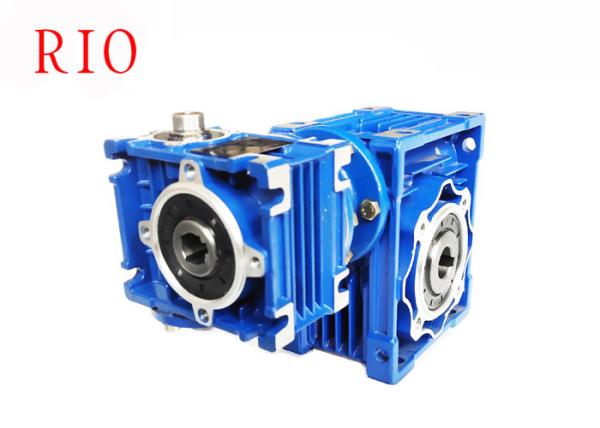 Cheap Double Reduction Gearbox Nmrv030/050 , Worm Gear Speed Reducer Low Noise for sale