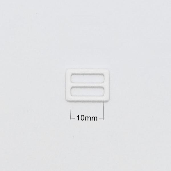 Decorative Rectangle Bra Ring Adjuster 10mm Lingerie Sliders
