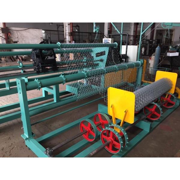 Heavy Duty Double Wire Feeding Wire Fence Machine Chan Link Making Machine