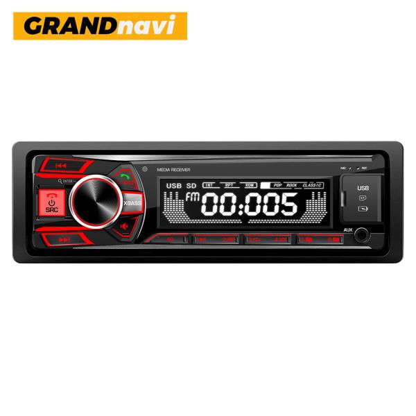 Cheap GRANDnavi 1DIN Car Stereo Receiver In-Dash Car Radio Digital BT Audio Music Stereo MP3 Player for sale