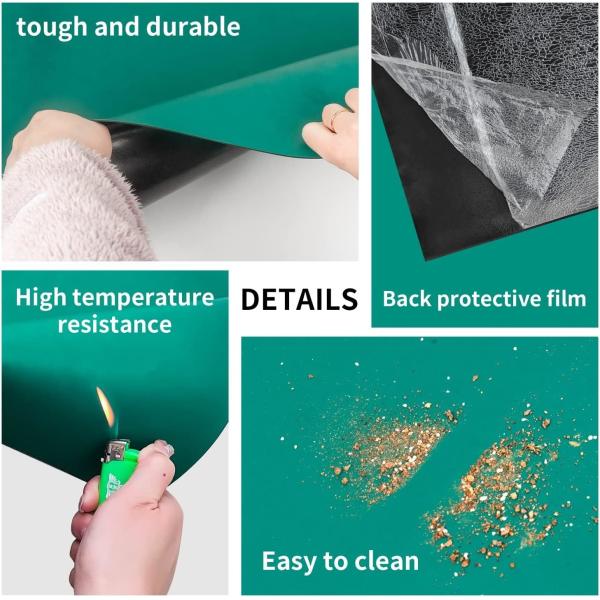 Customized ESD Rubber Mat Antistatic Table Mat For Cleanroom