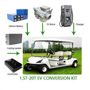 Best DC AC Golf Cart EV Car Electric Motor Conversion Kit Waterproof IE 4 Efficiency wholesale