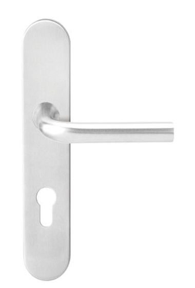Lever door handle sets with long size plate for 72/85mm mortice lock