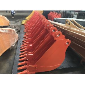 High Strength Alloy Excavator Bucket For Ditch Cleaning