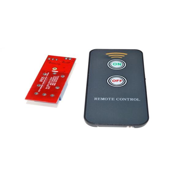 1 Channel Remote Controllor Arduino Relay Module , Self Lock Switch Relay Board Wireless IR Control 12V