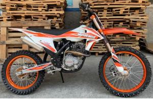 Orange 250cc Dirt Bike Hydraulic Disc Brake Steel Forging Material