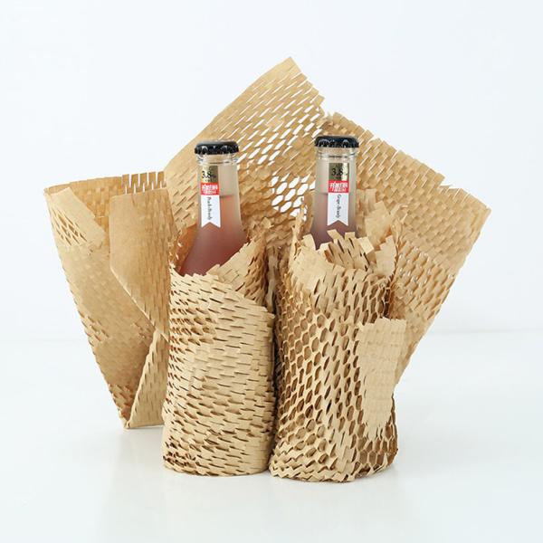 Manufacturer Direct Trusted Quality Environmentally Friendly Packing Material Honeycomb Kraft Paper for Logistics Shipment